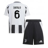 Camiseta Juventus Danilo Luiz #6 Primera Equipación para niños 2024-25 manga corta (+ pantalones cortos)